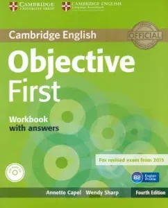 Objective. 4th Edition. First. Workbook with answers (+CD): Capel