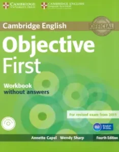 Objective. 4th Edition. First. Workbook without answers (+СD): Capel